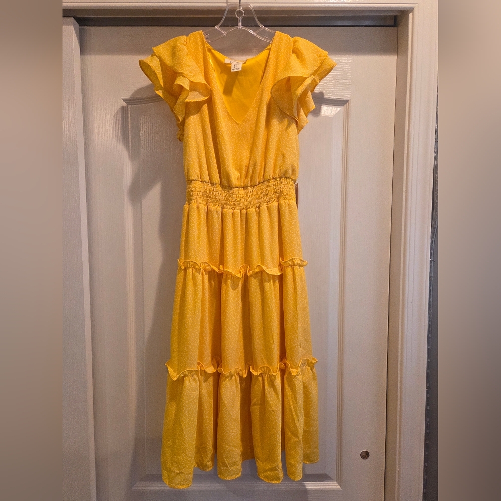 Jessica Simpson Sunny Yellow Dress